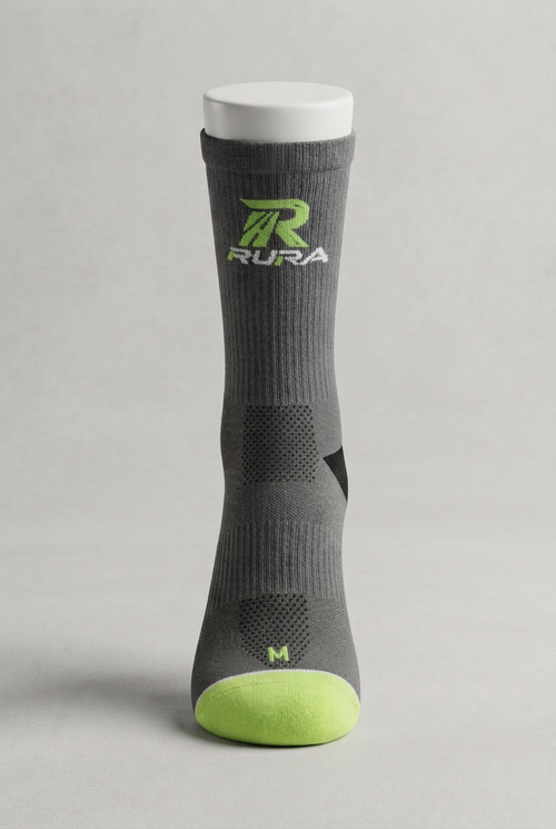 Media de Running Técnica RURA - Gris Plomo / Talla M